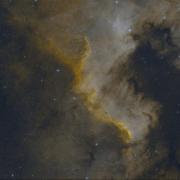 NGC 7000 nébuleuse de l'amérique du nord Thierry 2024 ACM